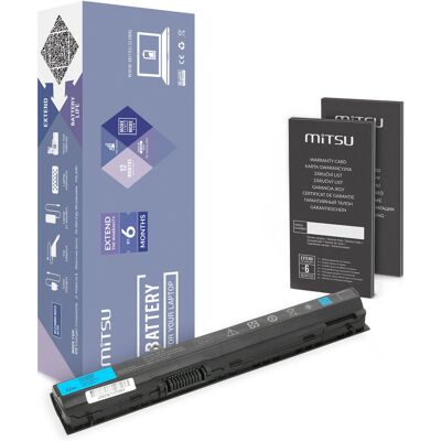 MITSU - FRR0G - Dell Latitude E62x - 32Wh - Bateria MITSU - FRR0G - Dell Latitude E62x - 32Wh - Bateria