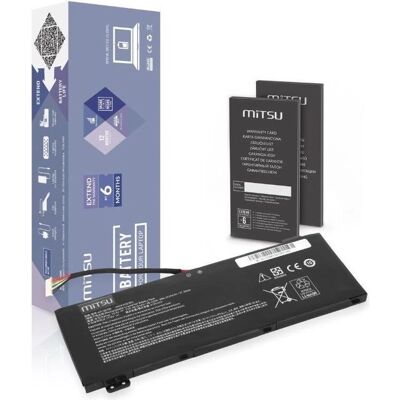 Mitsu - AP18E7M - 3815 mAh - 58.75 Wh - Batteria Mitsu - AP18E7M - 3815 mAh - 58.75 Wh - Batteria