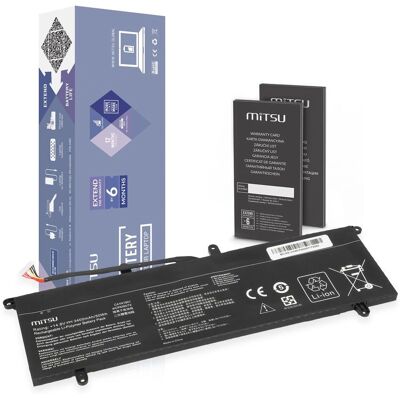 Mitsu - C41N1901 - 3400mAh - 50Wh - Batteria Mitsu - C41N1901 - 3400mAh - 50Wh - Batteria