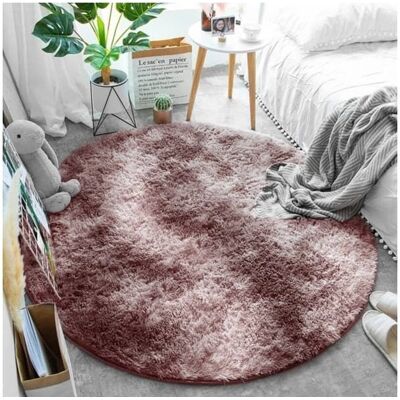 Strado 160x160 Pink Rundteppich - Teppich Strado 160x160 Pink Rundteppich - Teppich