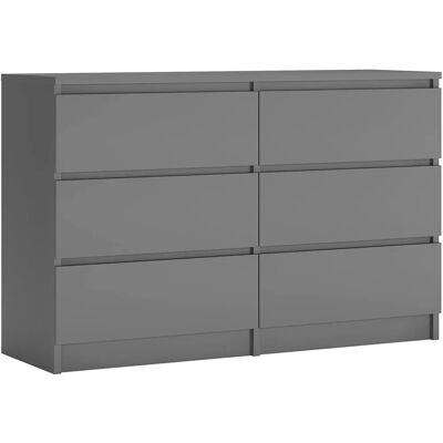3XE LIVING Skandynawski Styl Szafka na Szuflady Antracyt - Rodzaj Produktu 3XE LIVING Skandynawski Styl Szafka na Szuflady Antracyt - Rodzaj Produktu