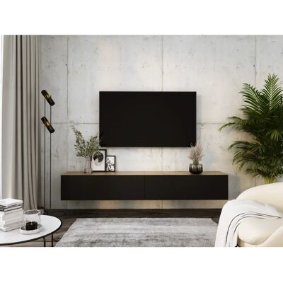 3XE LIVING Wandgemonteerde TV-kast - Ruimtebesparend, Duurzaam, Modern 3XE LIVING Wandgemonteerde TV-kast - Ruimtebesparend, Duurzaam, Modern