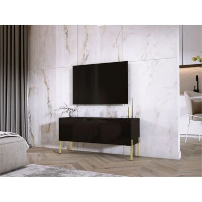 3XE LIVING Czarny Mat / Błyszczący TV - 100cm 3XE LIVING Czarny Mat / Błyszczący TV - 100cm