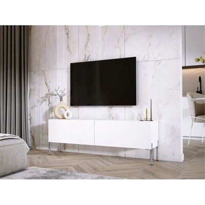 3XE LIVING Biały Mat Mebel TV 3XE LIVING Biały Mat Mebel TV