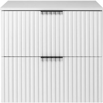 3xe Living - Vanity 60x57x46 - Wit - Badkamer vanity 3xe Living - Vanity 60x57x46 - Wit - Badkamer vanity