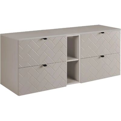 Generic - 140x57x46 cm - Caxemira - Bathroom Cabinet Generic - 140x57x46 cm - Caxemira - Bathroom Cabinet