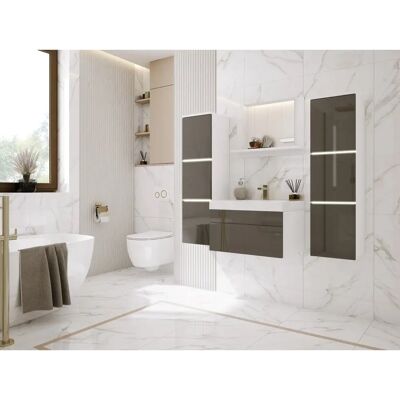 3XE LIVING - BathroomSet - Białe matowe - Bathroom vanity set 3XE LIVING - BathroomSet - Białe matowe - Bathroom vanity set