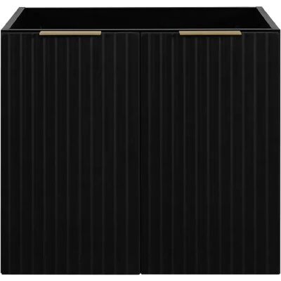 3xe Living - 60x57x46 cm - Noir-Or - Armoire de bain - Publicité 3xe Living - 60x57x46 cm - Noir-Or - Armoire de bain - Publicité