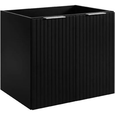 3xe Living - Armoire de Salle de Bains - Noir - 60 x 57 x 46 cm - Bathroom Cabinet - Publicité 3xe Living - Armoire de Salle de Bains - Noir - 60 x 57 x 46 cm - Bathroom Cabinet - Publicité