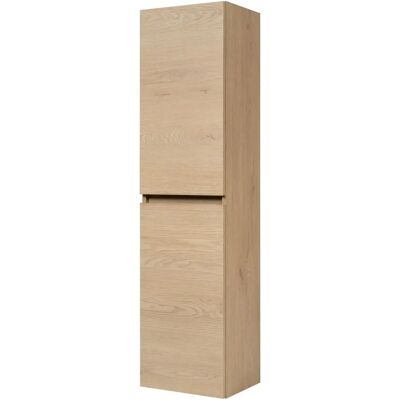 Living - Armário De Banheiro Alto 35x136x25 - Light Oak - 35x136x25 cm - Bathroom Cabinet Living - Armário De Banheiro Alto 35x136x25 - Light Oak - 35x136x25 cm - Bathroom Cabinet