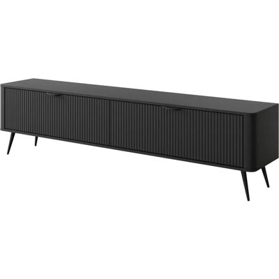 Marka 3XE LIVING Czarny mebel pod telewizor - Mebel pod telewizor Marka 3XE LIVING Czarny mebel pod telewizor - Mebel pod telewizor