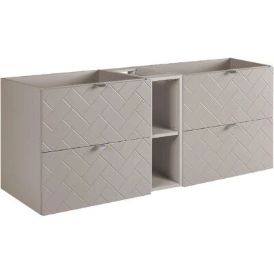 3xe Living - Caxemira - 140x57x46 cm - Szafka łazienkowa 3xe Living - Caxemira - 140x57x46 cm - Szafka łazienkowa