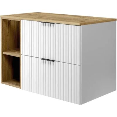 Living - Naścienny - Biały - Szafka łazienkowa Living - Naścienny - Biały - Szafka łazienkowa