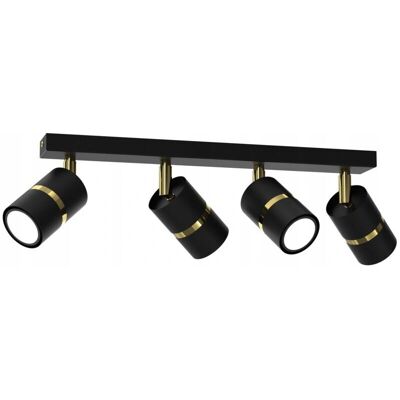 Ewilight - JOKEYS - 4x GU10 - Adjustable - Lámpara de techo Ewilight - JOKEYS - 4x GU10 - Adjustable - Lámpara de techo