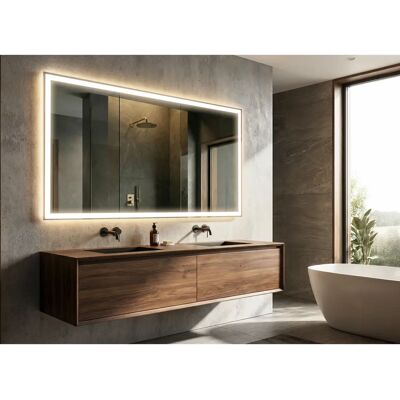 Artforma - L01 - 120x70cm - LED 7000K - Koupelnové zrcadlo Artforma - L01 - 120x70cm - LED 7000K - Koupelnové zrcadlo