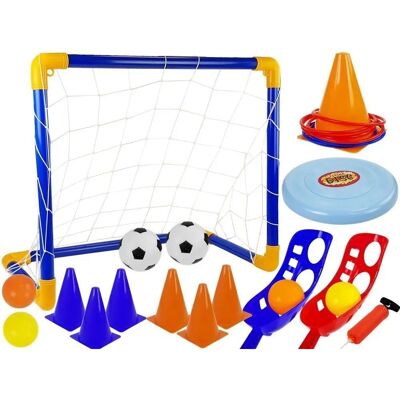 Zestaw Gier Sportowych Leantoys - Zabawa na Świeżym Powietrzu dla Dzieci 6+ Zestaw Gier Sportowych Leantoys - Zabawa na Świeżym Powietrzu dla Dzieci 6+