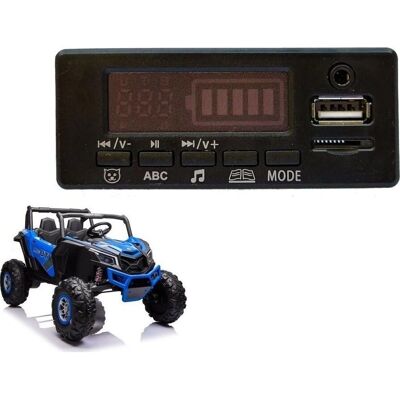 Lean Cars XMX613 24V Musikanlage - Car Audio Panel Lean Cars XMX613 24V Musikanlage - Car Audio Panel