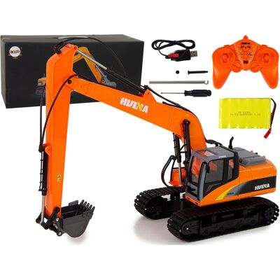 Leantoys Fernsteuerbarer Raupenbagger - 15 Funktionen Leantoys Fernsteuerbarer Raupenbagger - 15 Funktionen