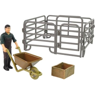 Lean Toys Bauernhoftier Figuren-Set - Pädagogisches Spielzeug für Kinder Lean Toys Bauernhoftier Figuren-Set - Pädagogisches Spielzeug für Kinder