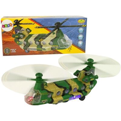 Lean Toys Enorma Wings Camouflage - Militärhelikopter Lean Toys Enorma Wings Camouflage - Militärhelikopter