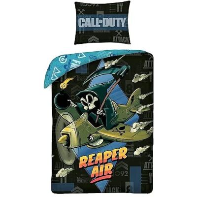 Call of Duty Reaper katoenen dekbedovertrek - 140x200 cm Call of Duty Reaper katoenen dekbedovertrek - 140x200 cm