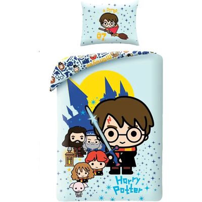 Harry Potter Funko Kinderdekbedovertrek - Katoen - 100 x 135 cm Harry Potter Funko Kinderdekbedovertrek - Katoen - 100 x 135 cm