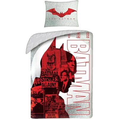 Batman - Caped Crusader Enkel katoenen dekbedovertrek set - Europese maat Batman - Caped Crusader Enkel katoenen dekbedovertrek set - Europese maat