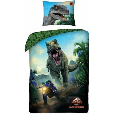 Jurassic World Baumwollbettbezug 140x200 - Mehrfarbig Jurassic World Baumwollbettbezug 140x200 - Mehrfarbig