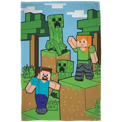 Minecraft Creepers Fleece Dekentje - Gaming Accessoire Minecraft Creepers Fleece Dekentje - Gaming Accessoire
