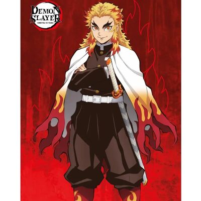 Demon Slayer - Fleecefilt - 130 x 170 cm - Fleece blanket - Publicité Demon Slayer - Fleecefilt - 130 x 170 cm - Fleece blanket - Publicité