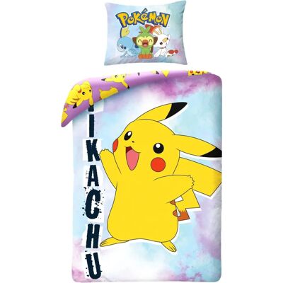 Zestaw Pościeli Pokémon - Bawełna, 140x200/70x90cm - Pościel Zestaw Pościeli Pokémon - Bawełna, 140x200/70x90cm - Pościel