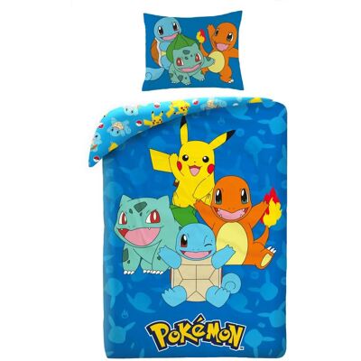 Conjunto de Roupa de Cama Pokémon Ver. 2 - Microfibra, Licença Oficial Conjunto de Roupa de Cama Pokémon Ver. 2 - Microfibra, Licença Oficial