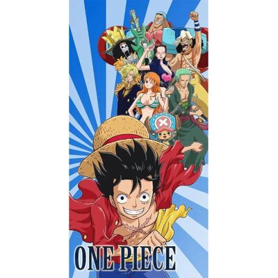 Serviette de bain One Piece - 140x70cm - Licence officielle - Publicité Serviette de bain One Piece - 140x70cm - Licence officielle - Publicité