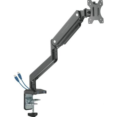 Ultradesk Brand Single - Monitorhalterung für 27"-Bildschirme - Schwarz Ultradesk Brand Single - Monitorhalterung für 27"-Bildschirme - Schwarz