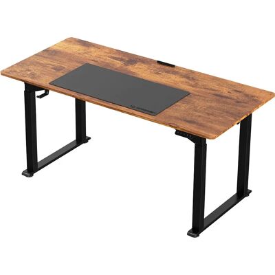 Bureau debout Ultradesk Uplift - Réglable électrique - Noir, Marron, Rouge Bureau debout Ultradesk Uplift - Réglable électrique - Noir, Marron, Rouge