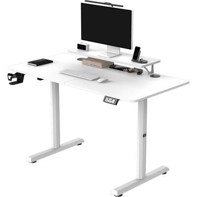 Ultradesk Highlander - Bureau de jeu - Blanc Ultradesk Highlander - Bureau de jeu - Blanc