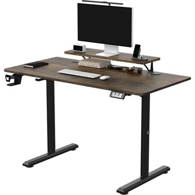Ultradesk Highlander - Table de jeu - Noir, Bois Ultradesk Highlander - Table de jeu - Noir, Bois