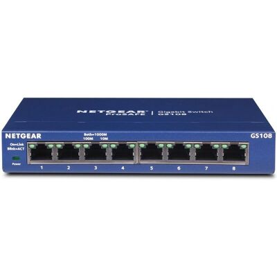 Netgear GS108GE 8-Port Netzwerk Switch - Netzwerk Switch Netgear GS108GE 8-Port Netzwerk Switch - Netzwerk Switch