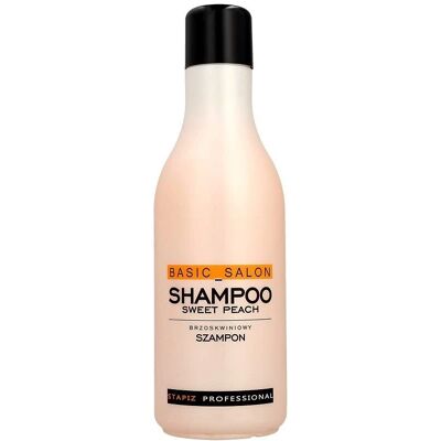Stapiz Basic Salon Pêche Douce - Shampoo - Soin capillaire - Publicité Stapiz Basic Salon Pêche Douce - Shampoo - Soin capillaire - Publicité