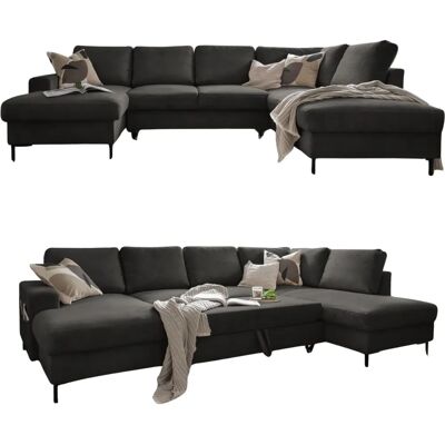 MID.YOU Ensemble Canapé - Sofa Set - Gris - Publicité MID.YOU Ensemble Canapé - Sofa Set - Gris - Publicité