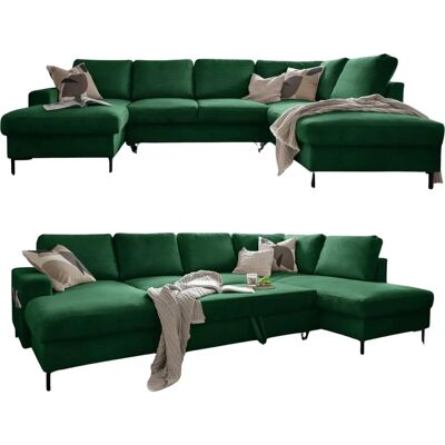 Mid.You Ensemble de Canapé en Tissu Vert Émeraude - Sofa set - Publicité Mid.You Ensemble de Canapé en Tissu Vert Émeraude - Sofa set - Publicité