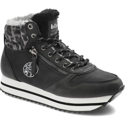 Zimowe Buty Lee Cooper dla Kobiet - Czarny, Szary - Rozmiar 39 Zimowe Buty Lee Cooper dla Kobiet - Czarny, Szary - Rozmiar 39