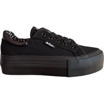 Lee Cooper B23656 Czarny Damskie Trampki - Cały rok Lee Cooper B23656 Czarny Damskie Trampki - Cały rok