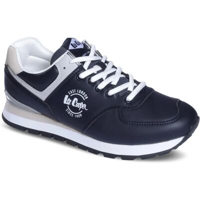 Lee Cooper LCJ23313075M Granatowe buty męskie na cały rok Lee Cooper LCJ23313075M Granatowe buty męskie na cały rok