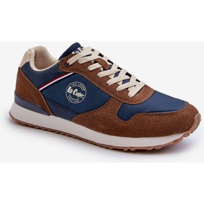 Lee Cooper - LCW24032334M - brązowy - granatowy - Shoes Lee Cooper - LCW24032334M - brązowy - granatowy - Shoes