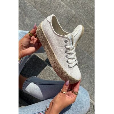 Beige plattform sneakers Lee Cooper LCW-25-02-3284 - Sneakers Beige plattform sneakers Lee Cooper LCW-25-02-3284 - Sneakers