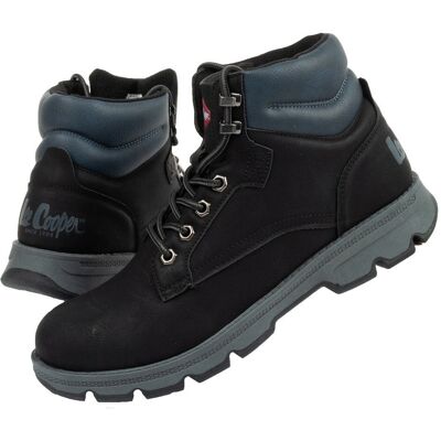 Lee Cooper Schwarze Trekking Schuhe - Outdoor-Stil - Schuhe Lee Cooper Schwarze Trekking Schuhe - Outdoor-Stil - Schuhe