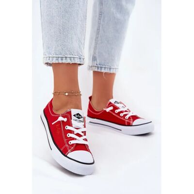 Lee Cooper - LCW-25-02-3298L - Roșu - 39 - Sneakers Lee Cooper - LCW-25-02-3298L - Roșu - 39 - Sneakers
