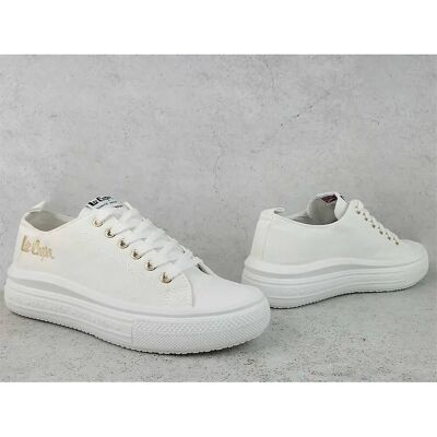 Damskie sneakers Lee Cooper LCW24442462 - Biały Damskie sneakers Lee Cooper LCW24442462 - Biały