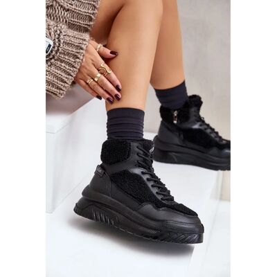 Buty na platformie Lee Cooper Model LCJ24473145 - Buty Buty na platformie Lee Cooper Model LCJ24473145 - Buty